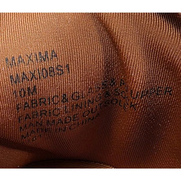 Steve Madden Maxima Sneakers Women’s Size 10 – Brown Rhinestone Chunky Knit - Picture 5 of 11